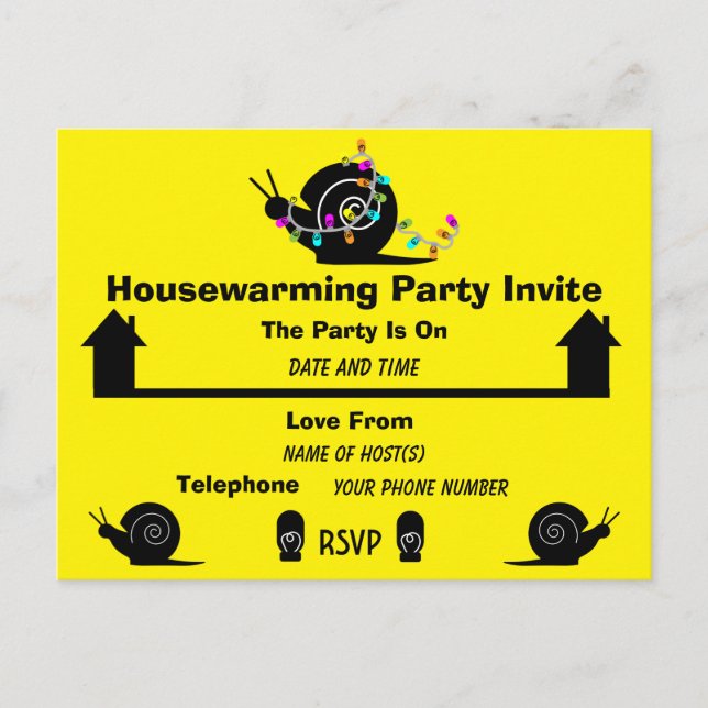 Housewarming Party | Moving Home | Funny Invite (Front)