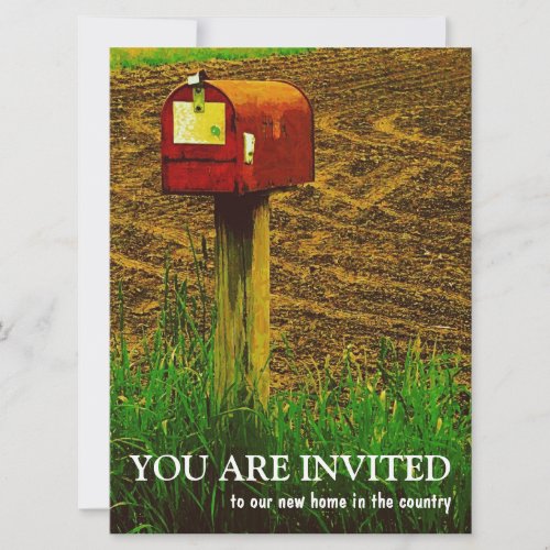 Housewarming Party - New Country Home Announcements