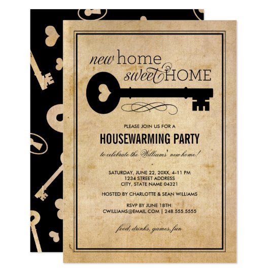 Housewarming Invitation Card Sample 10