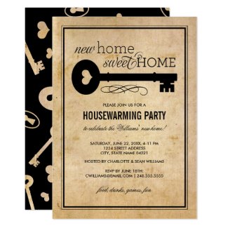 Housewarming Party | New Home Sweet Home Invitation