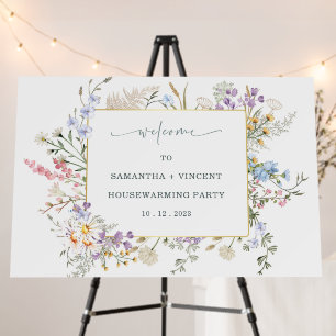 Housewarming Party Welcome Sign