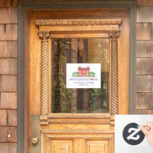 Housewarming Party  Window Cling