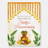 Personalized Housewarming Welcome Board