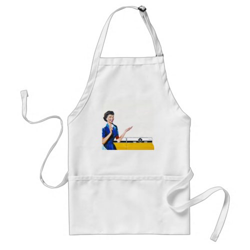 Housewife and New Washer Adult Apron