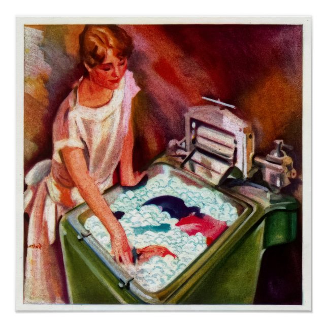 Housewife´s dream magazine advertisment poster (Front)