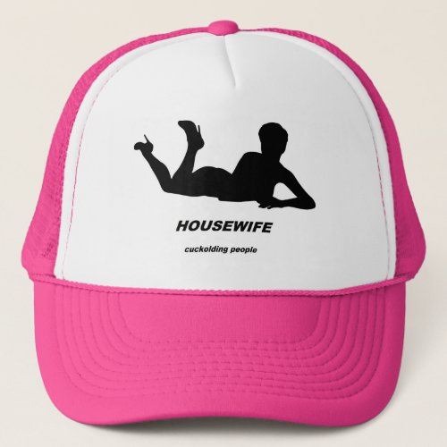 housewife trucker hat