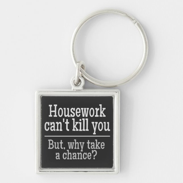HOUSEWORK custom color key chain (Front)