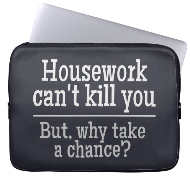 HOUSEWORK custom color laptop sleeves (Front)