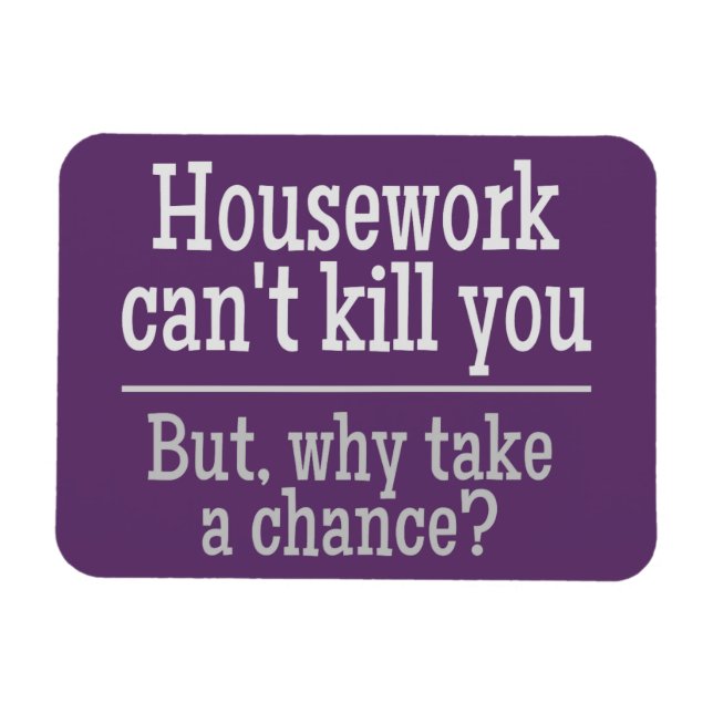 HOUSEWORK custom color magnet (Horizontal)
