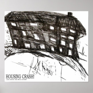 HOUSING CRASH POSTER