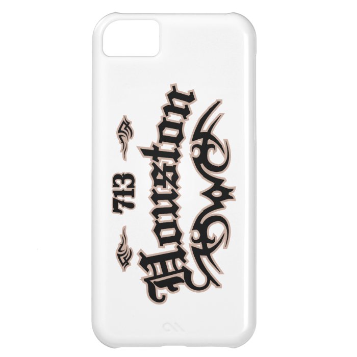 Houston 713 iPhone 5C case