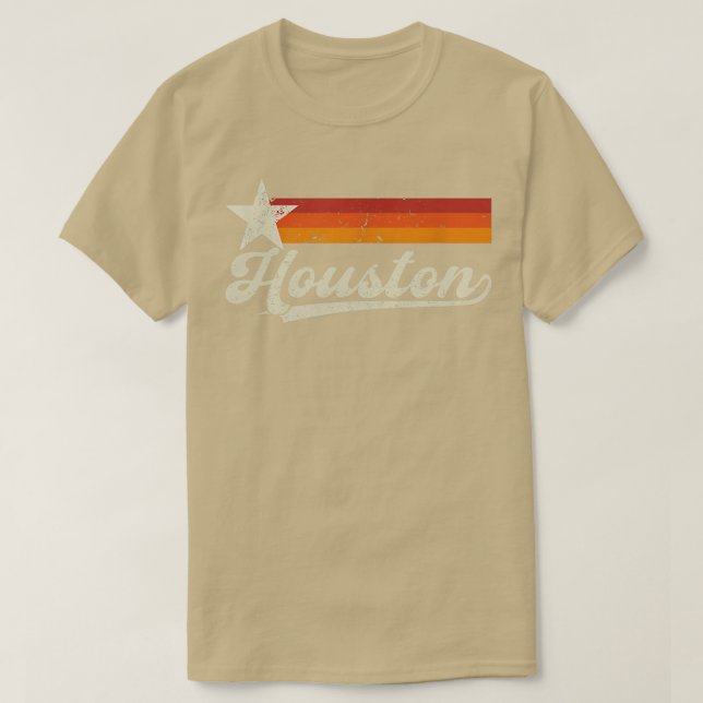 Houston Baseball T-Shirt (Design Front)