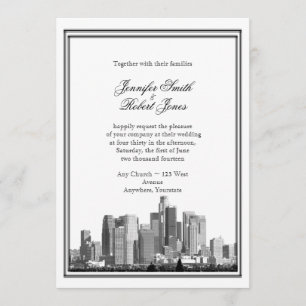 Houston Destination Wedding Invitation