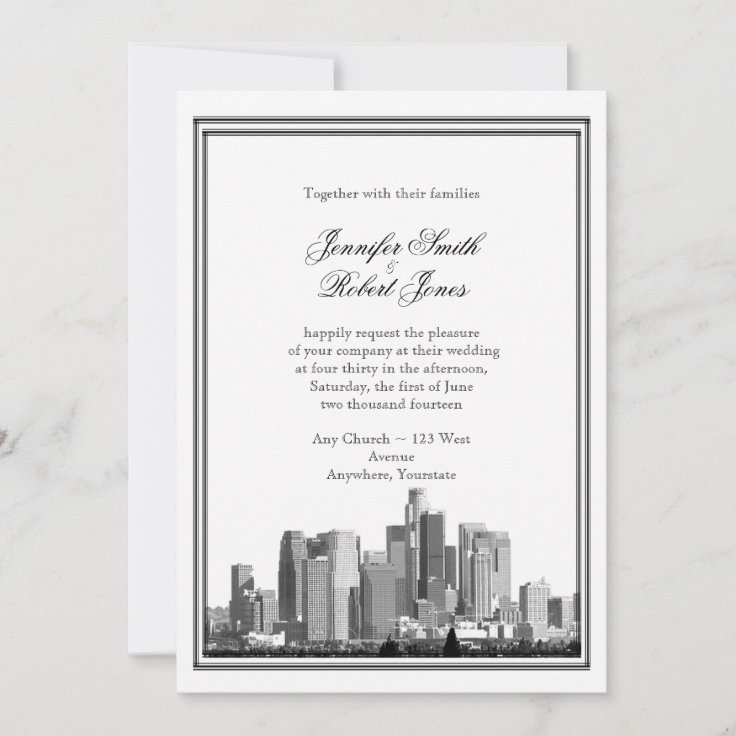 Houston Destination Wedding Invitation Zazzle