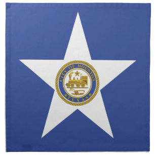Houston Flag MoJo Napkin