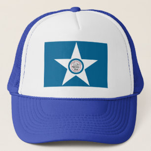 Houston Flag Trucker Hat