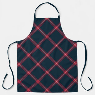 Houston Football Plaid Apron