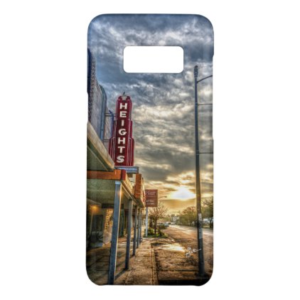 Houston Heights 19th Street Vintage Theater Unique Case-Mate Samsung Galaxy S8 Case