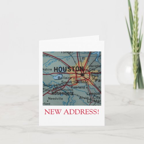 Houston New Address announcement