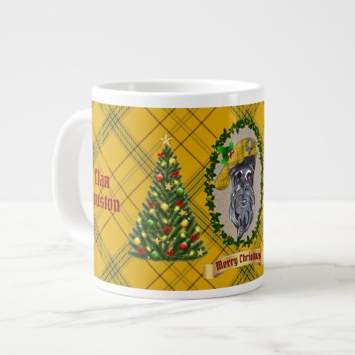Houston Personalized Christmas Giant Coffee Mug