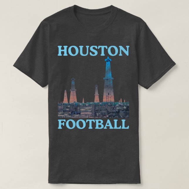 Houston  Retro Truck Stop Souvenir 1 T-Shirt (Design Front)