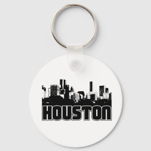Houston Skyline Keychain