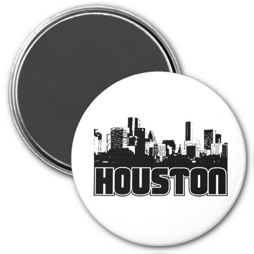 Houston Skyline Magnet