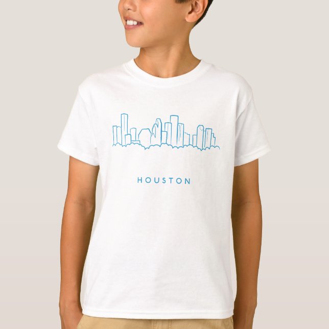Houston Skyline T-Shirt (Front)