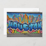 Houston Street Art Postcard