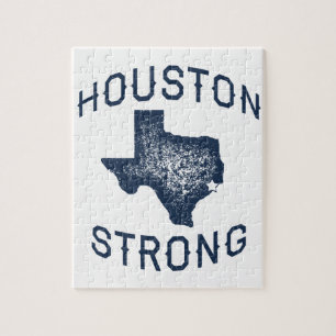Houston Strong - Harvey Flood Relief Jigsaw Puzzle