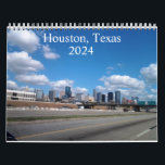 Houston, Texas - 2024 Calendar<br><div class="desc">Houston,  Texas - 2024 Calendar highlighting sights and places to see and visit in Houston.</div>