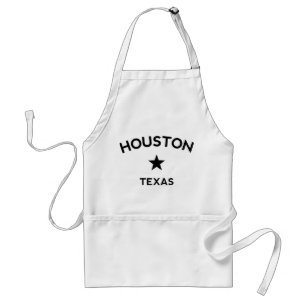 Houston Texas Adult Apron