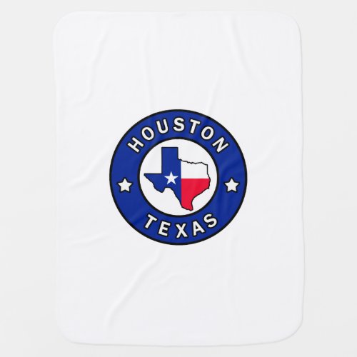 Houston Texas Baby Blanket