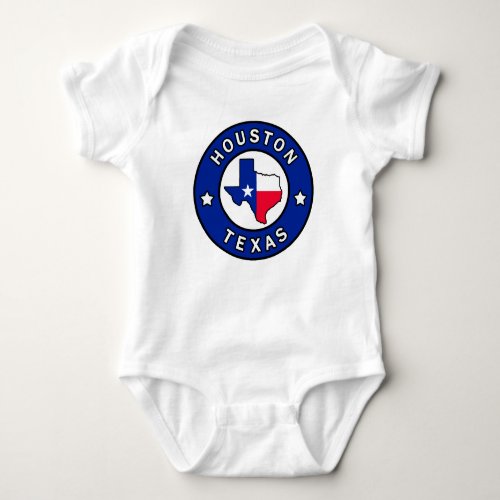 Houston Texas Baby Bodysuit