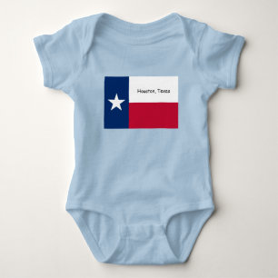 Houston, Texas baby bodysuit, sleeper Baby Bodysuit
