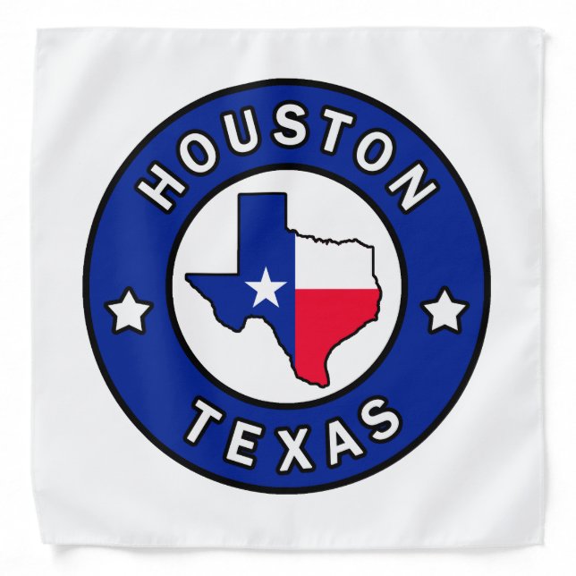 Houston Texas Bandana (Front)