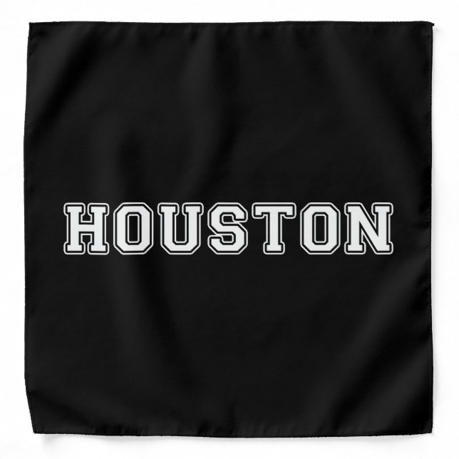 Houston Texas Bandana (Front)