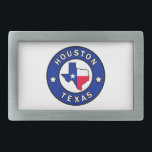 Houston Texas Belt Buckle<br><div class="desc">Houston Texas</div>