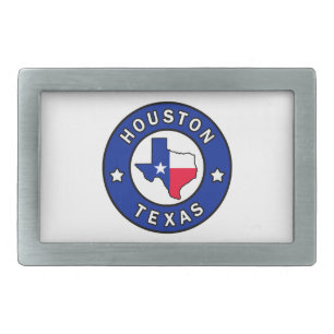Houston Texas Belt Buckle