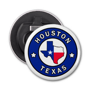 Houston Texas Bottle Opener