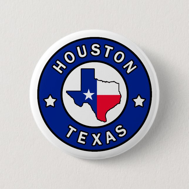 Houston Texas Button (Front)