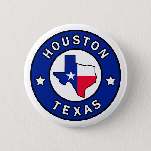 Houston Texas Button