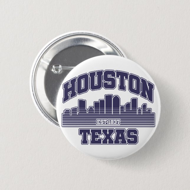 Houston,Texas Button (Front & Back)