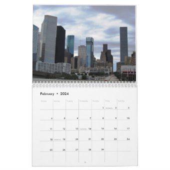 Houston Texas Calendar Zazzle