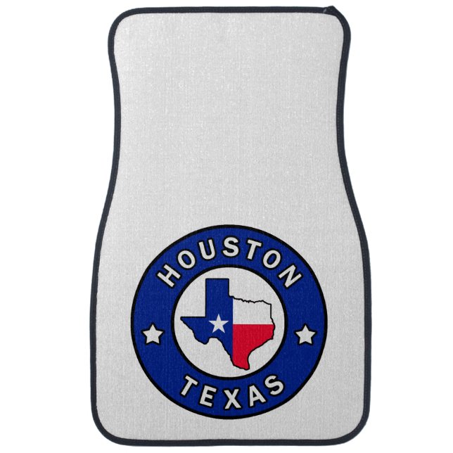 Houston Texas Car Floor Mat (Front)