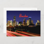 Houston Texas City Skyline Postcard | Zazzle