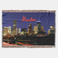 Houston Texas City Skyline