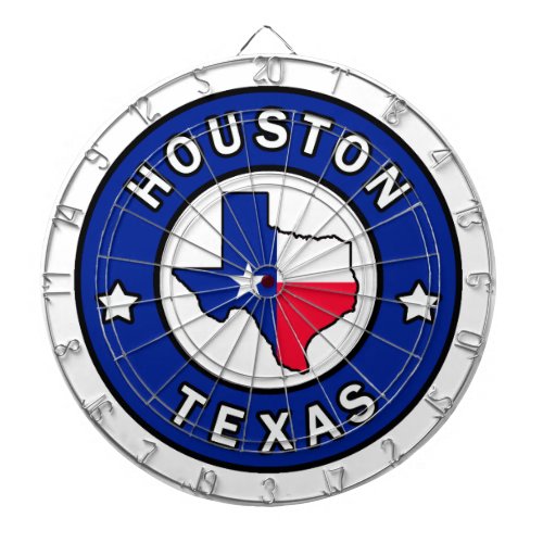 Houston Texas Dart Board