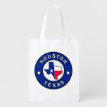 Houston Texas Grocery Bag at Zazzle