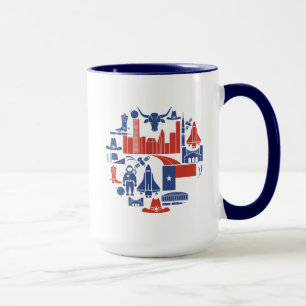 Houston Texas Icons Mug